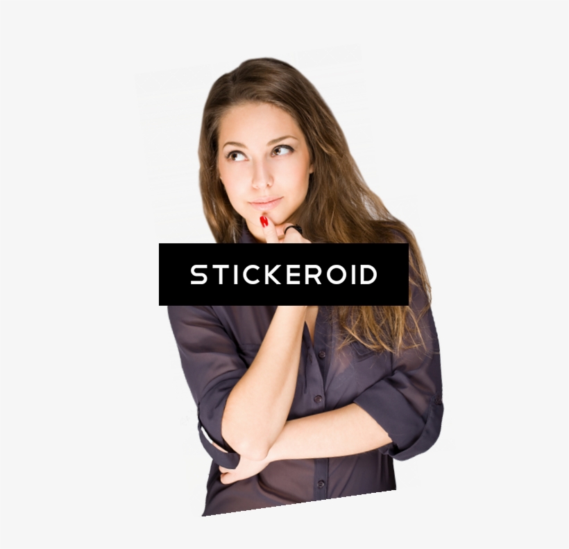 Thinking Woman - 10 Questions To Improve Your Self-awareness [book], transparent png download