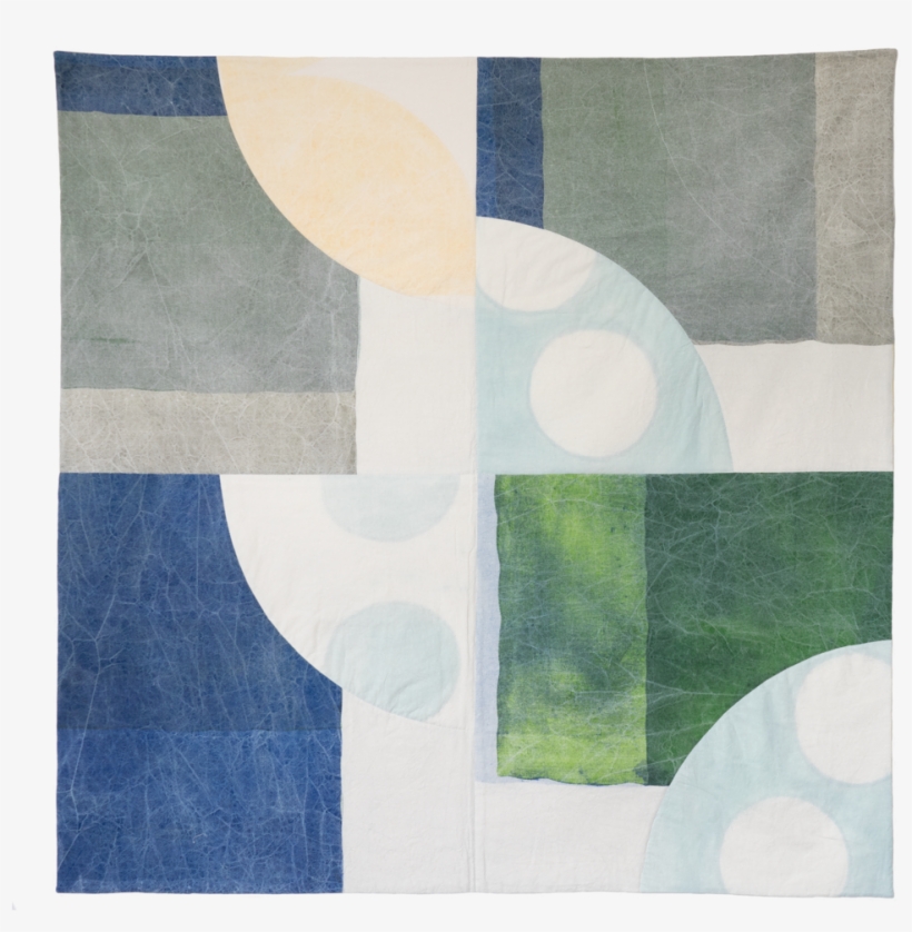 Best Behaviour 2017 Laundered And Quilted Hand-painted - Patchwork, transparent png download