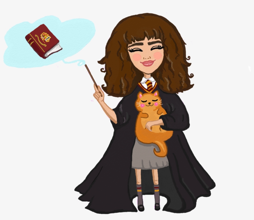 What Would Hermione Do Illustration Inspired By The - Illustration, transparent png download