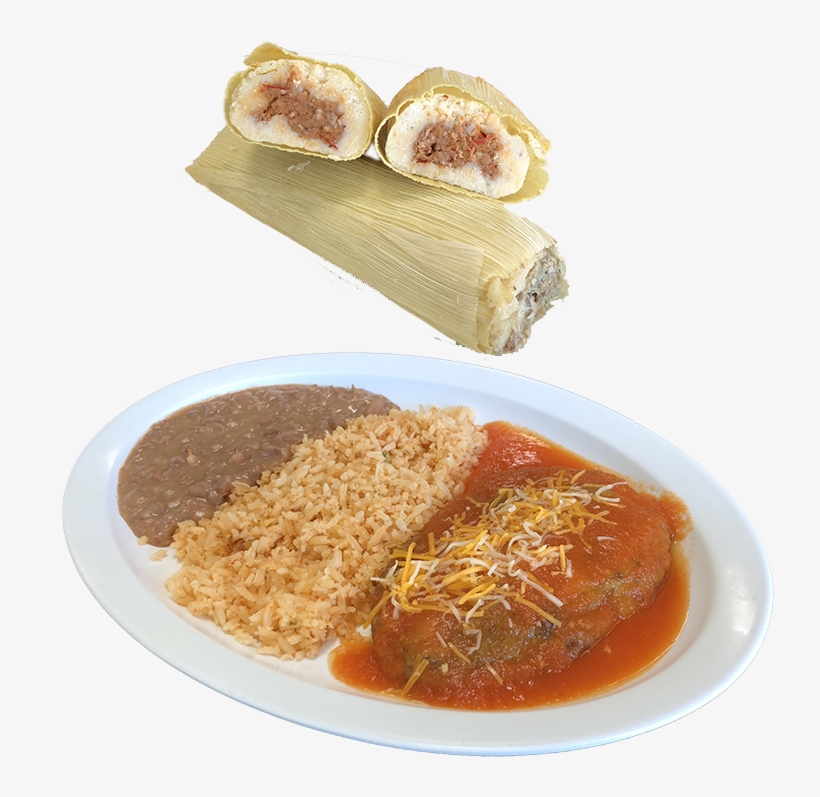 Chile Relleno & Tamale - Tonkatsu, transparent png download