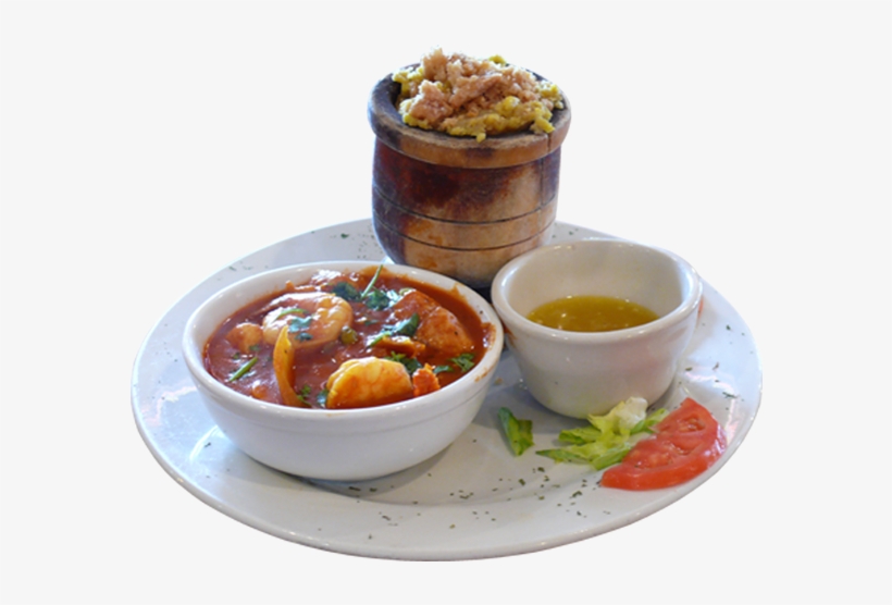 Shrimp In A Spicy Tomato Sauce With Mofongo - Tomato Sauce, transparent png download