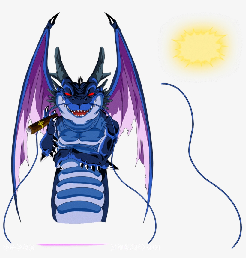 Black Shenlong In Dokkan New Omega Shenlong Coming - Shenron, transparent png download