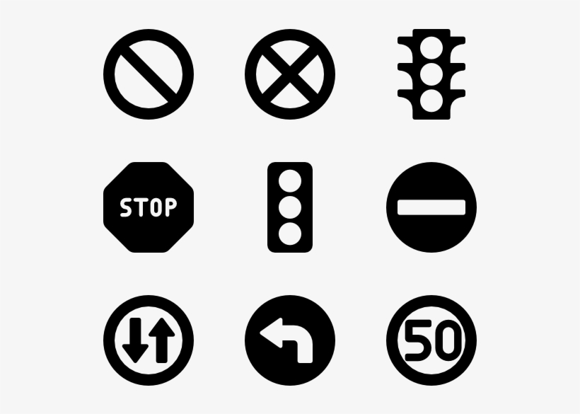 Traffic Signs Png, transparent png download