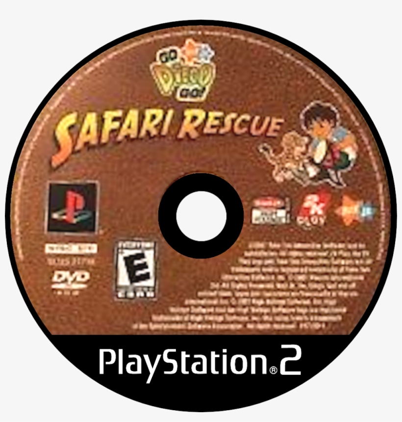 Front Go, Diego, Go - Spongebob Creature From The Krusty Krab Wii Disc, transparent png download