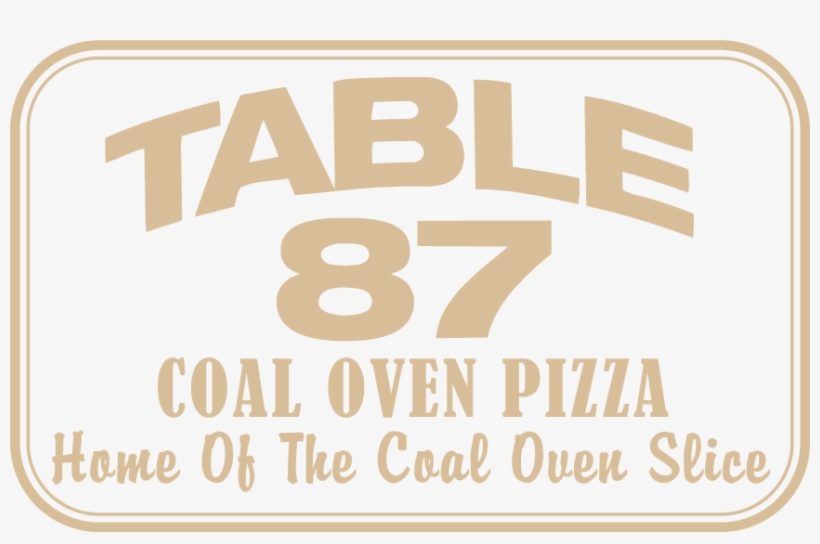 Logo Logo - Table 87, transparent png download