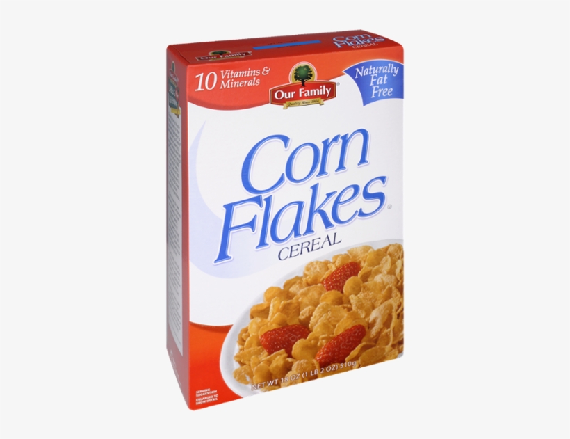 Our Family Cereal, Corn Flakes - 18 Oz, transparent png download