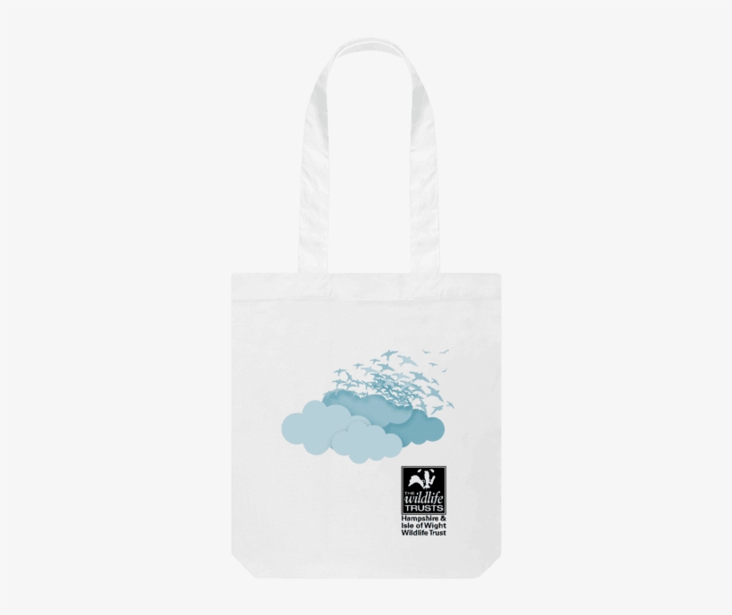 Bird Cloud Tote Bag - Bag, transparent png download
