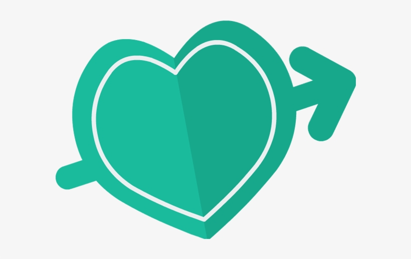 Love Symbol With Arrow Clipart, transparent png download