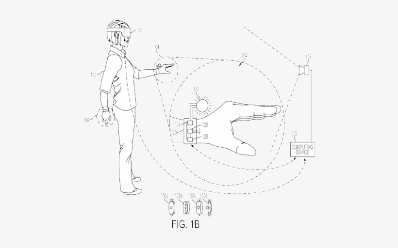 Sony Files Patents For Glov - Nintendo Augmented Reality Patent, transparent png download