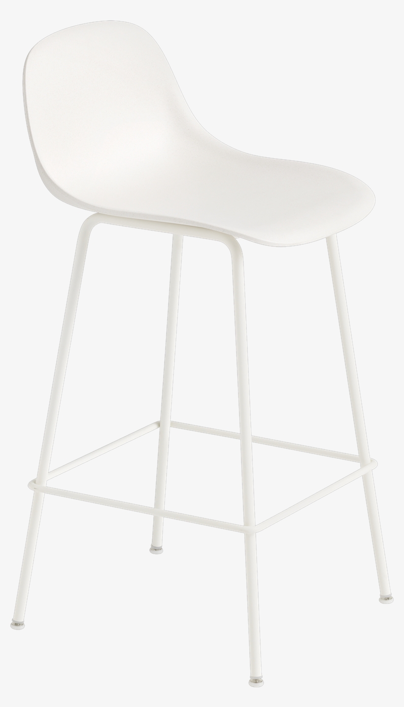 23684 Fiber Bar Stool Wback Tube H65 Whitewhite, transparent png download