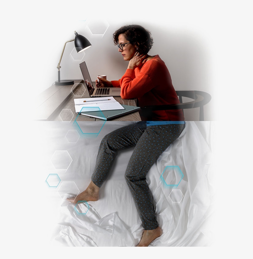 Woman With Restless Legs - Gabapentin Enacarbil, transparent png download