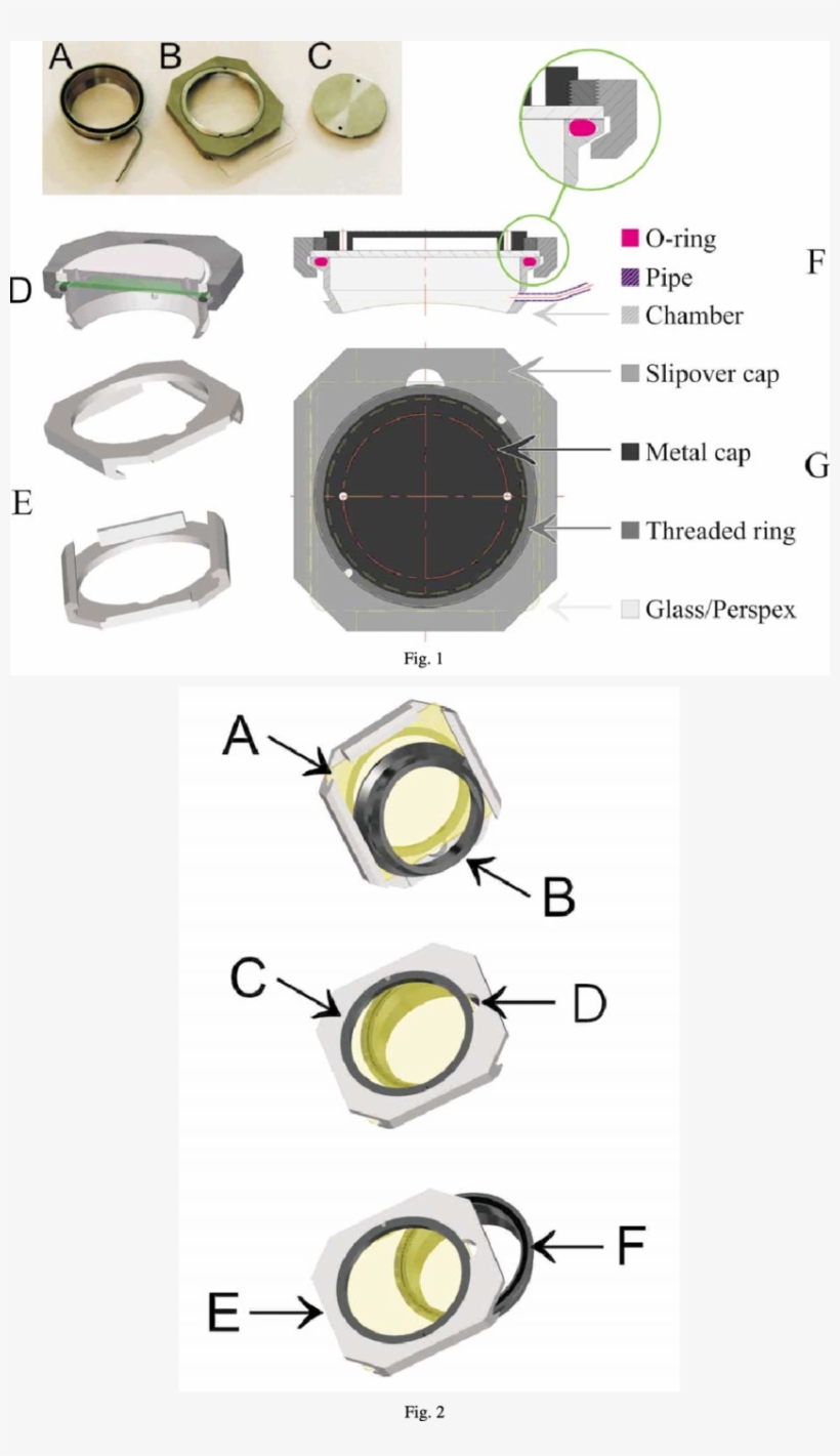 The Sliding Top Cranial Window A Photograph Of The - O-ring, transparent png download