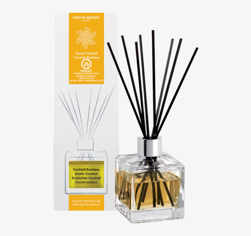The Cube Scented Bouquet Cocktail Exotic - Lampe Berger Cube Scented Bouquet - Orange Cinnamon, transparent png download