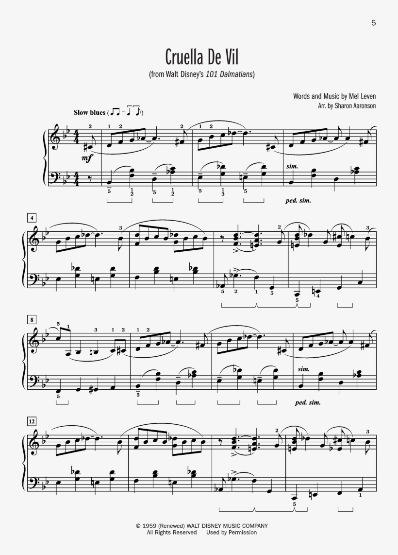Product Thumbnail 2 - March Of The Goblins Piano Sheet Music, transparent png download