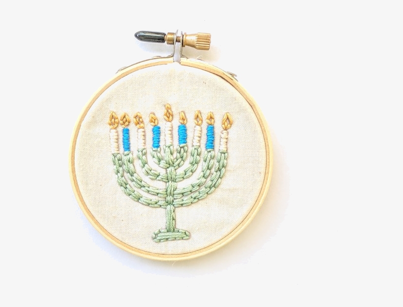 Embroidered Holiday Ornament Kit - Embroidery, transparent png download
