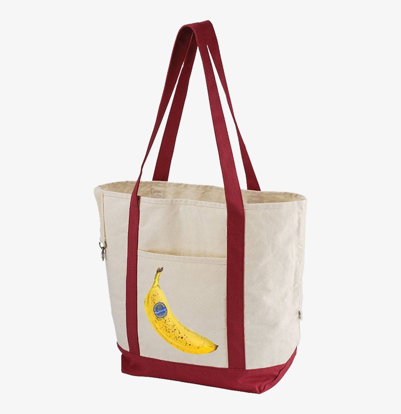 Cream & Maroon Tote Bag - Shoulder Bag, transparent png download
