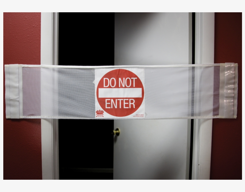 Secure® 3 In 1 Door Safety Banner - Secure Dsb-3-in1 Door Safety B, transparent png download