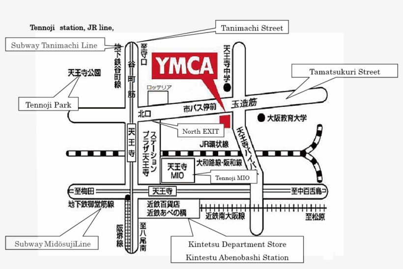 The Japanese Language Department 9 52 Minamikawahori - Diagram, transparent png download