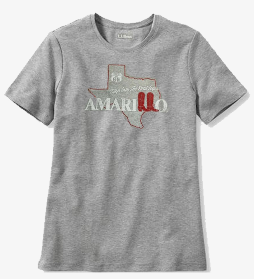 "step Into The Real Texas" Amarillo T-shirt - Active Shirt, transparent png download