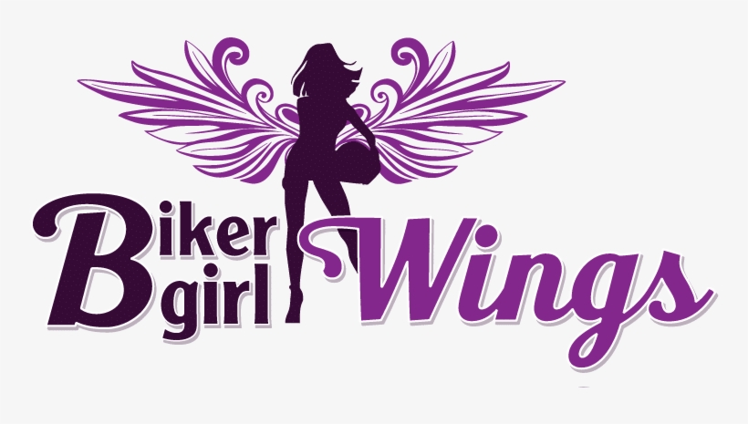 Biker Girl Wings - Biker Girl Logo, transparent png download