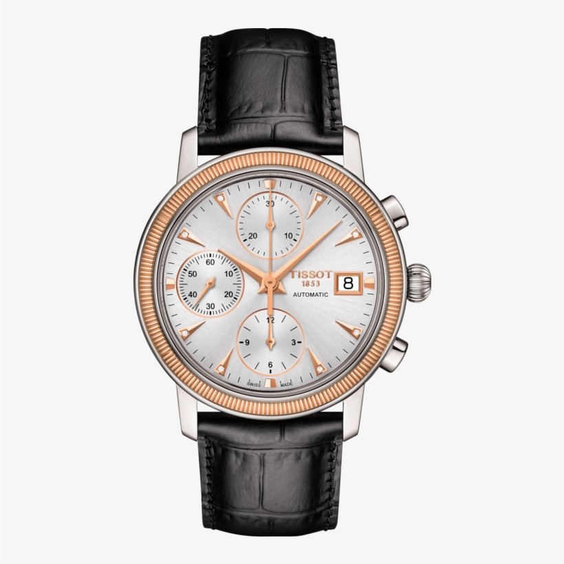 Tissot Bridgeport Automatic Chronograph 18k Gold, transparent png download