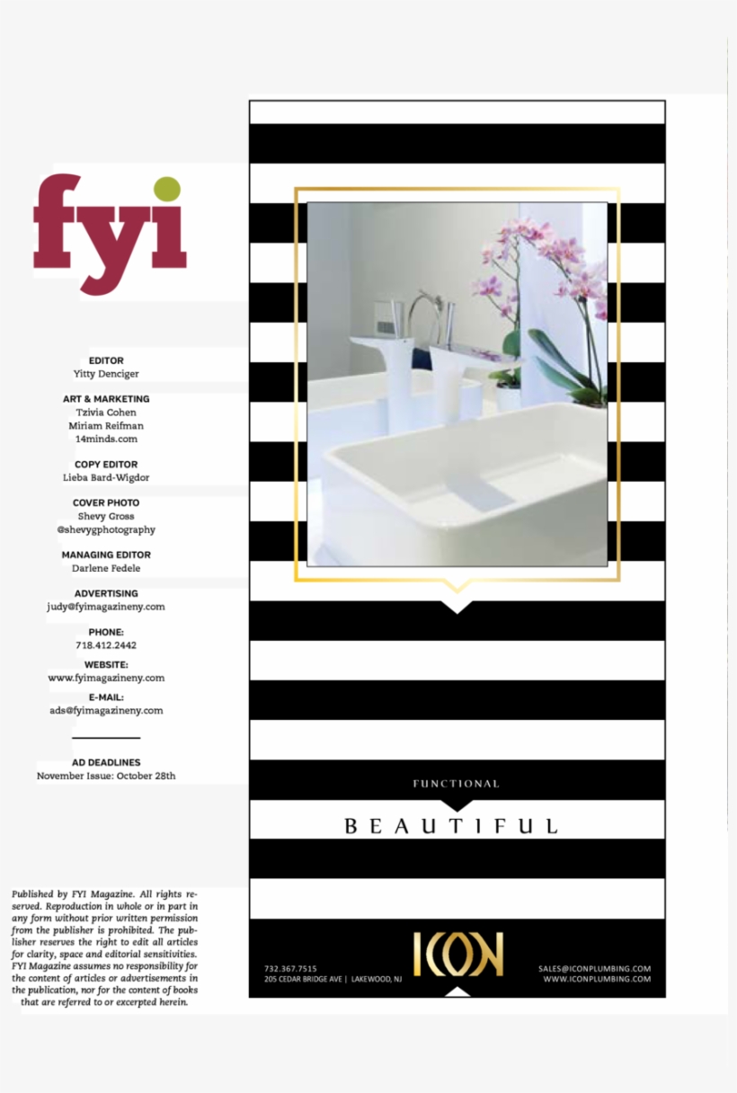 Editor Yitty Denciger Art Marketing Tzivia Cohen Miriam - Marketing, transparent png download