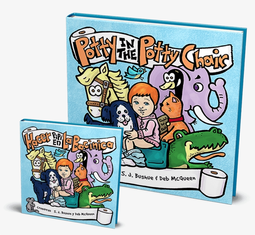 Potty In The Potty Chair The Little Fig Llc - Hacer Pipi En La Bacinica, transparent png download