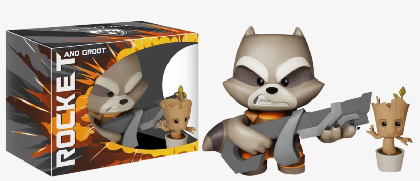 Rocket - Mini Groot Pop Vinyl, transparent png download