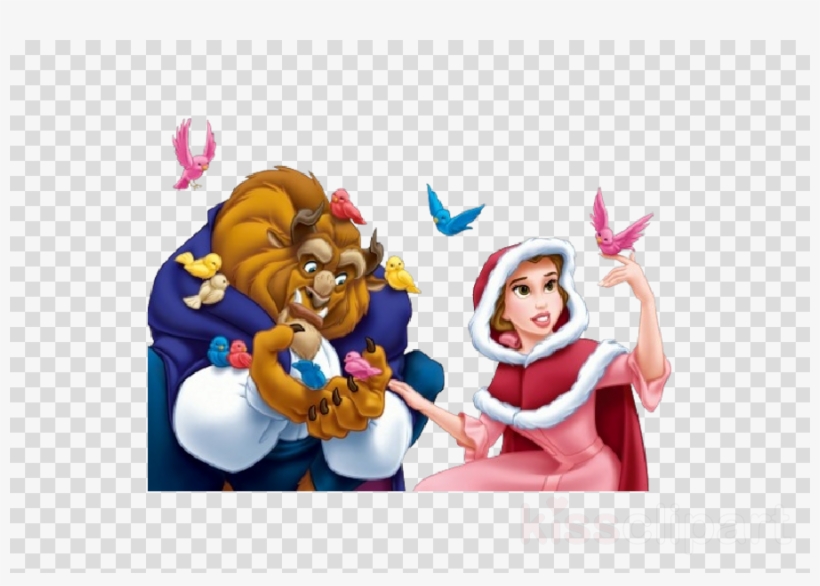 Beauty And The Beast The Enchanted Christmas Clipart Transparent Png 900x600 Free Download On Nicepng