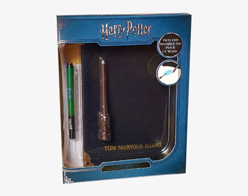 Tom Riddle's Diary W/ Invisible Ink Pen & Wand - Harry Potter Chibi Harry Jumbo Sticker, transparent png download