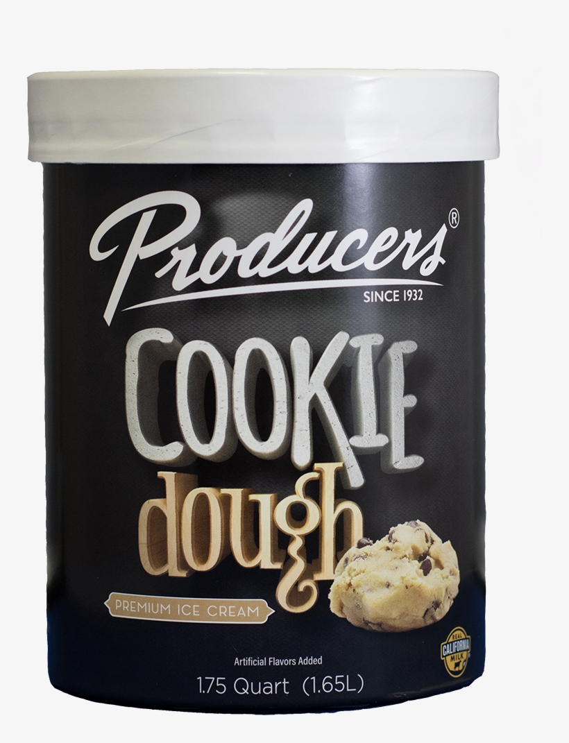 Cookie Dough Ice Cream - Ice Cream, transparent png download