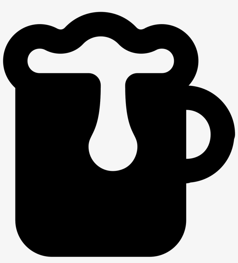 A Beer Icon Will Be A Cup Or Mug And The Mug Will - Sign, transparent png download