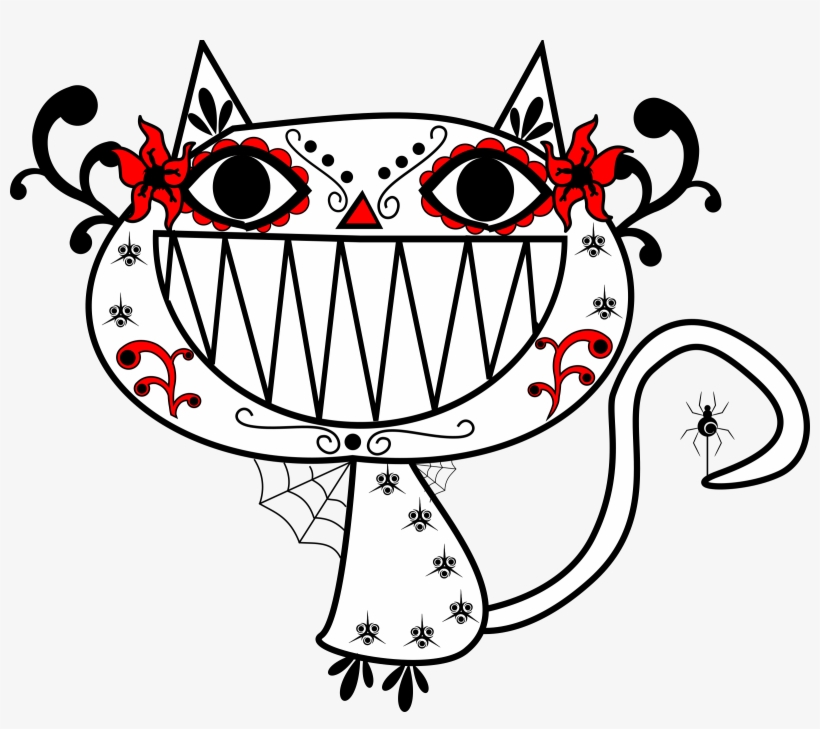 This Free Icons Png Design Of Catrina Color Smily Cat, transparent png download
