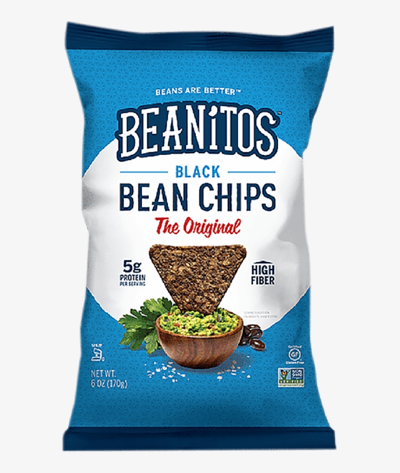 Beanitos Black Bean - Beanitos Black Bean Chips, transparent png download