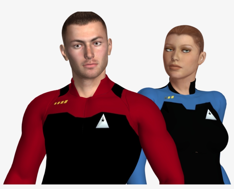 Star Trek Online Rankpins Combadges M4 V4 - Wetsuit, transparent png download