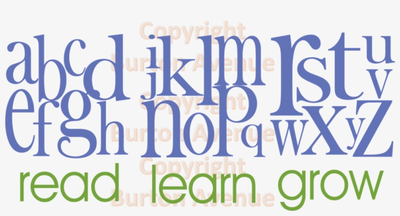 Read Learn Grow - Nursery, transparent png download