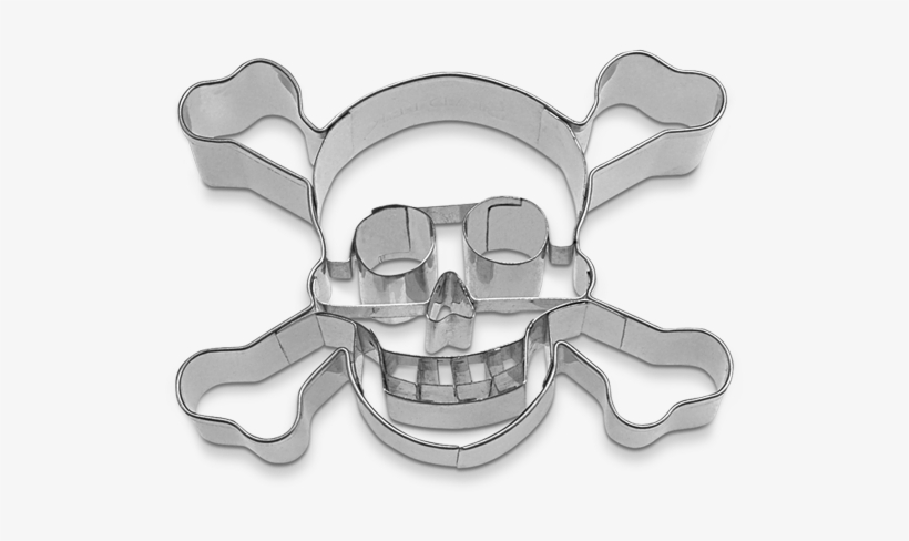 Ausstechform Totenkopf - Skull And Crossbones Cake, transparent png download