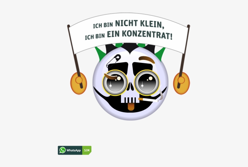 Horror Smiley Mit Weißem Osterei Gesicht Und Totenkopf - Trauriges Smiley, transparent png download
