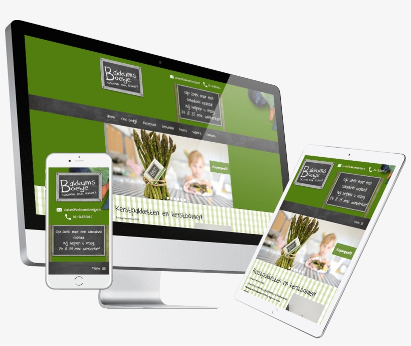 Erg Blij Met Onze Nieuwe Website - Mockup, transparent png download