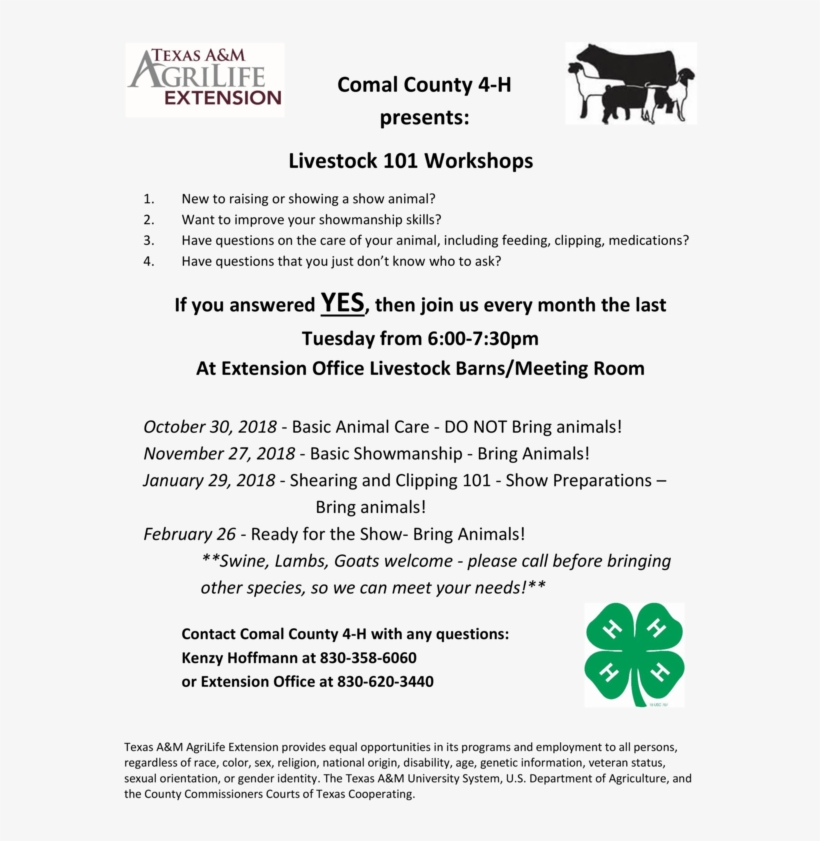 At Extension Office Livestock Barns/meeting Room - Document, transparent png download