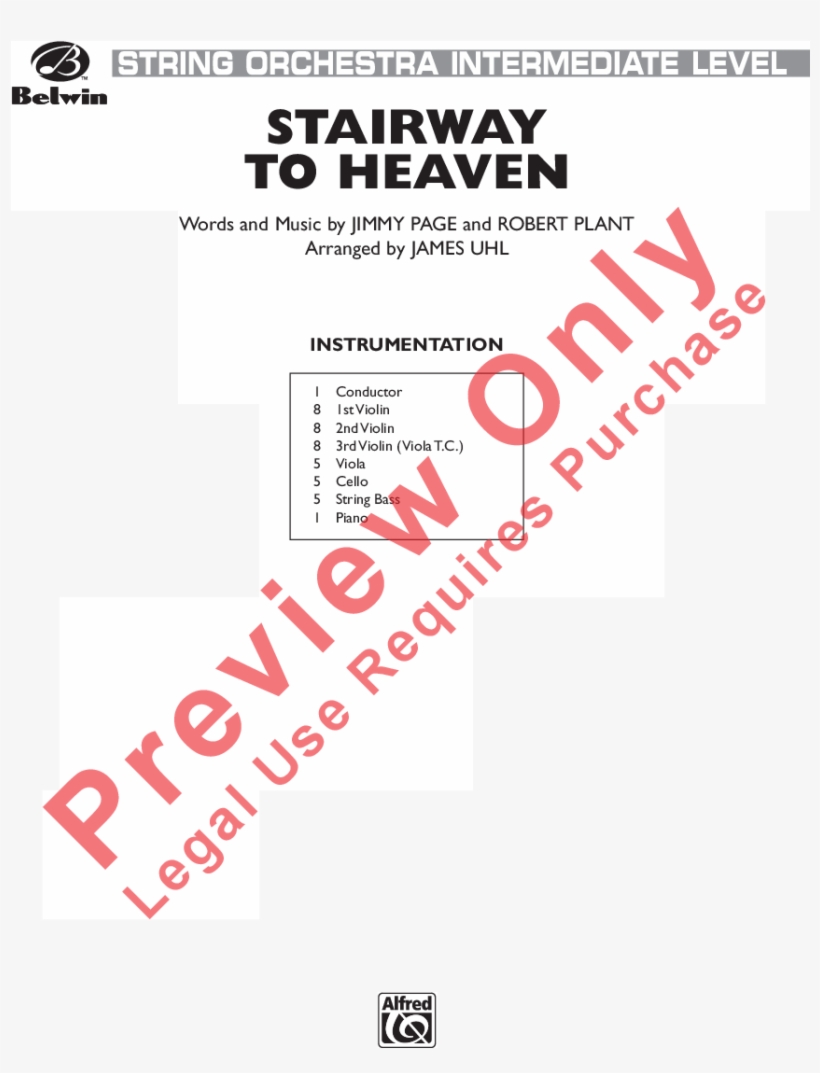 Stairway To Heaven Thumbnail Stairway To Heaven Thumbnail - Fire's Edge Sheet Music, transparent png download