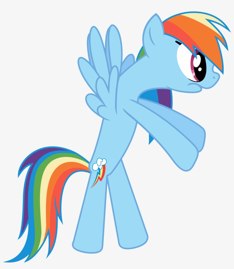 Don't Talk To Me In The First ******* - Mlp Rainbow Dash, transparent png download