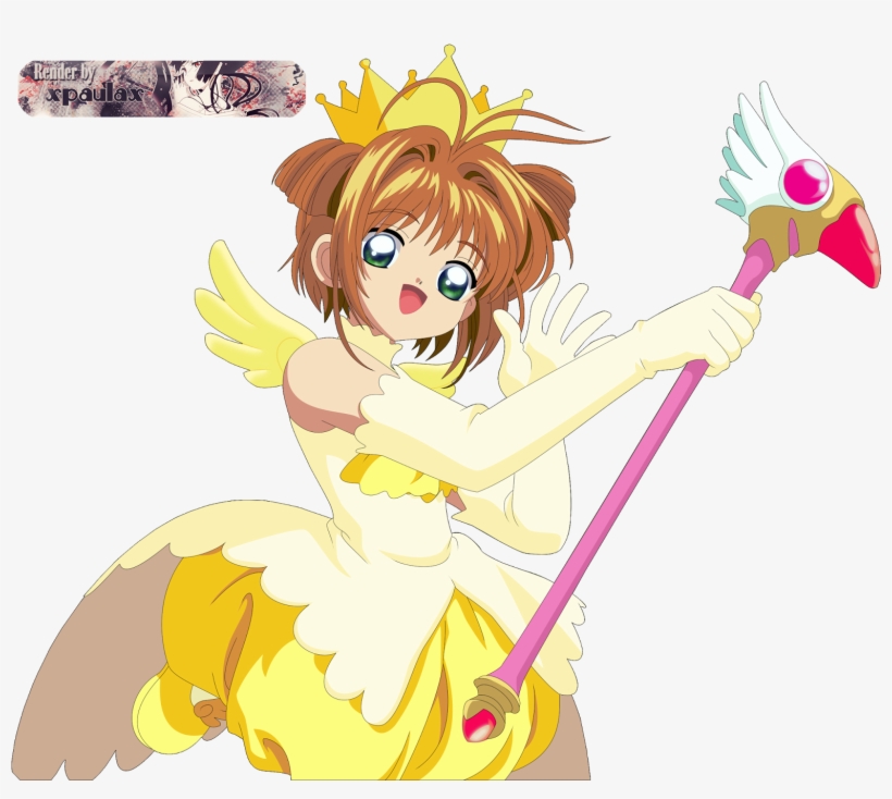 Renders Sakura Card Captor - Sakura Card Captor Render, transparent png download