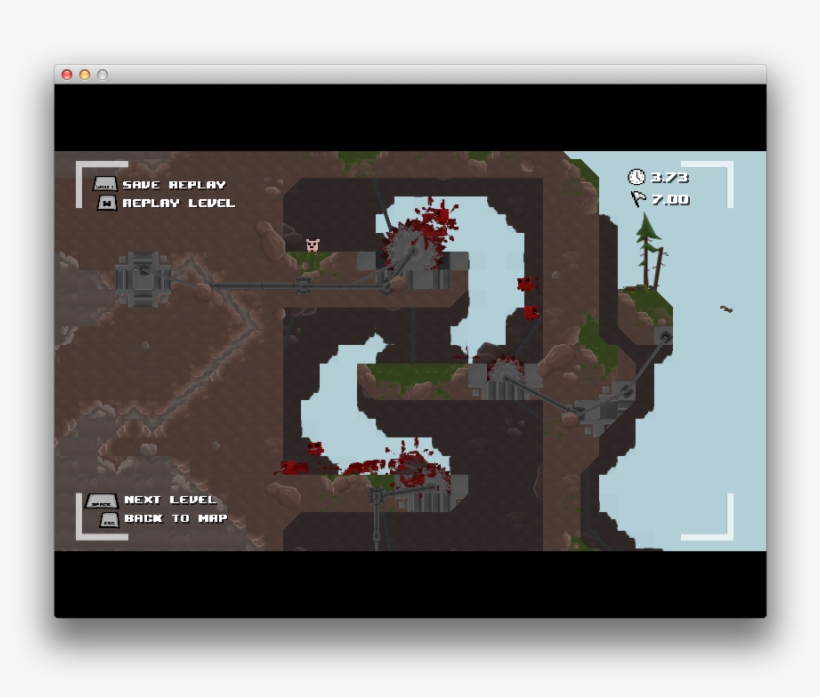 And - Blue Bird: Super Meat Boy Pc - Game, transparent png download