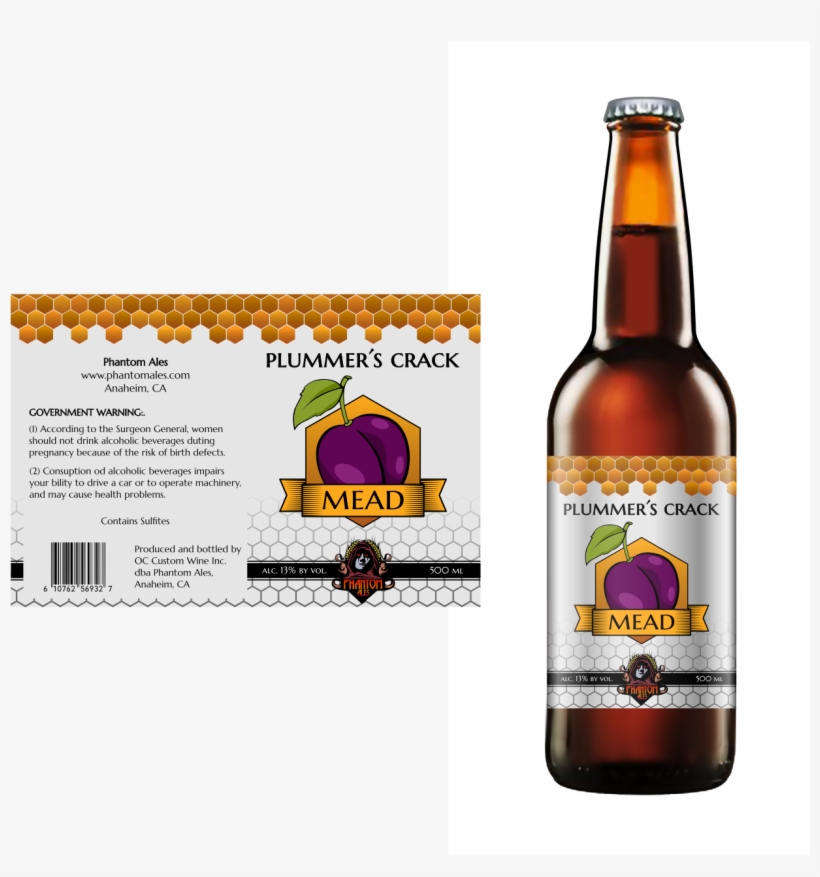 Label Design By Creativestudiobh For Phantom Ales - Cricketers Arms Spearhead Pale Ale Bottle 330ml, transparent png download