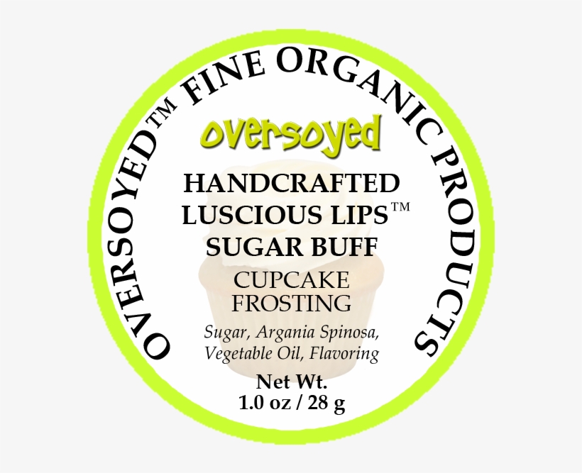 Cupcake Frosting Luscious Lips Sugar Buff - Technology University Of Yogyakarta, transparent png download
