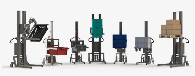 Display Of Material Lifting Equipment For Boxes - Machine, transparent png download