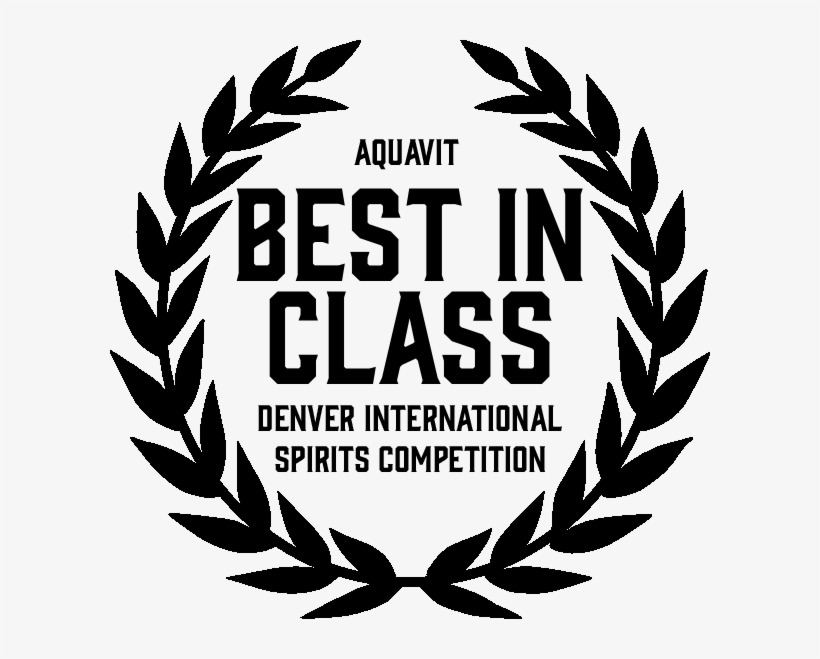 Aquavit Long Road Distillers - Leaves Logo Black And White, transparent png download