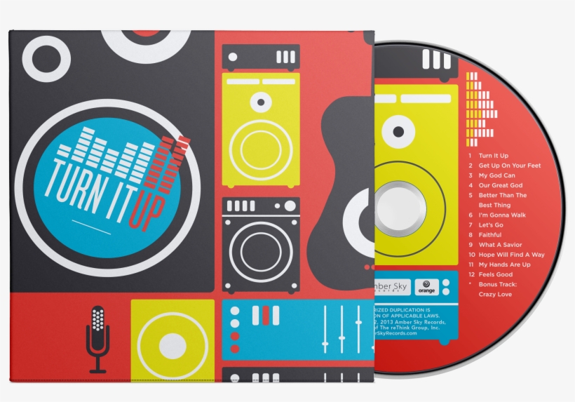 Turn It Up Cd - Turn It Up (live), transparent png download