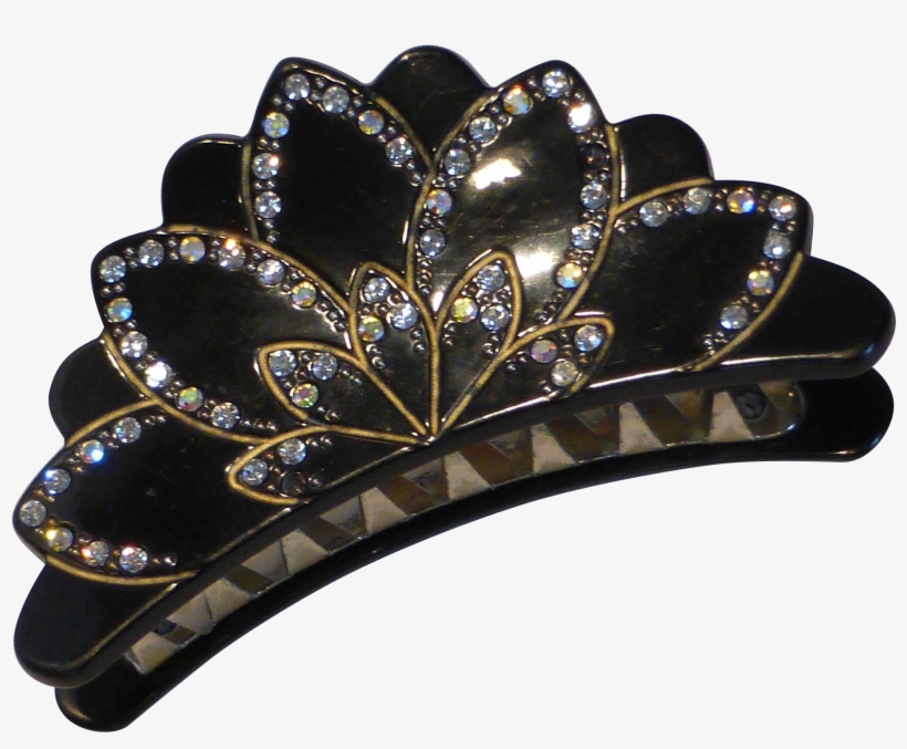 Png Freeuse Stock Vintage Black Celluloid Hinged, transparent png download